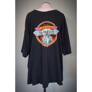 VAN HALEN Logo Black Band Shirt